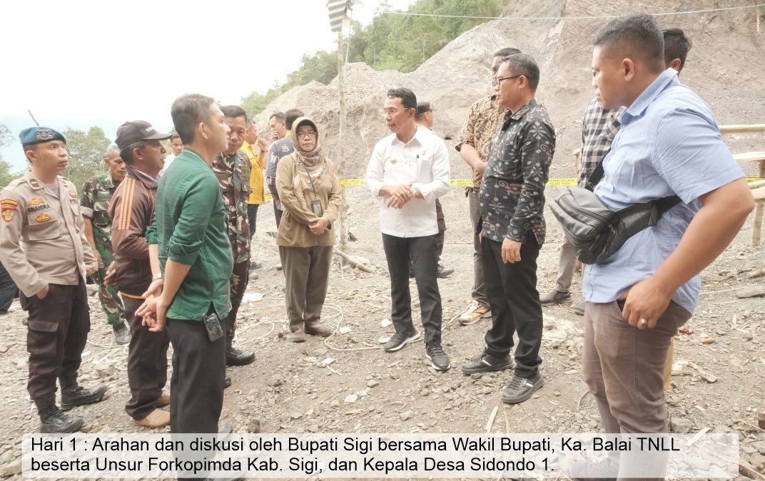 OPERASI PENERTIBAN PETI DI DESA SIDONDO I