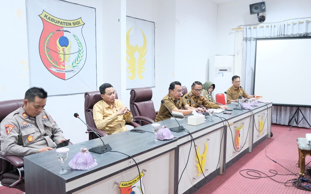 RAPAT HASIL PELAKSANAAN PENUTUPAN PETI DI KABUPATEN SIGI