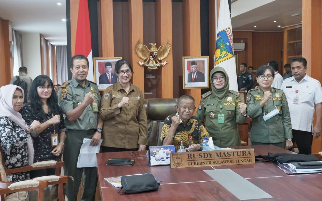 AUDIENSI DENGAN GUBERNUR SULTENG